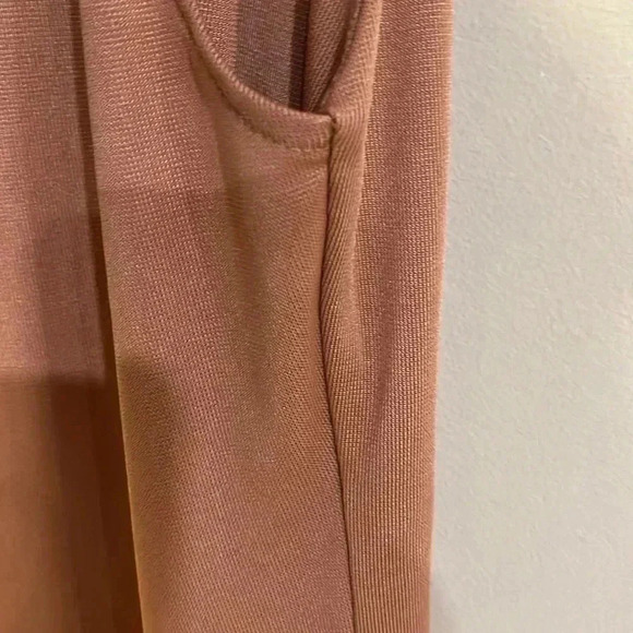 ❤️2/$30❤️[M]Zara Collection Nude  V Neck Bodysuits-NWOT - Picture 7 of 8